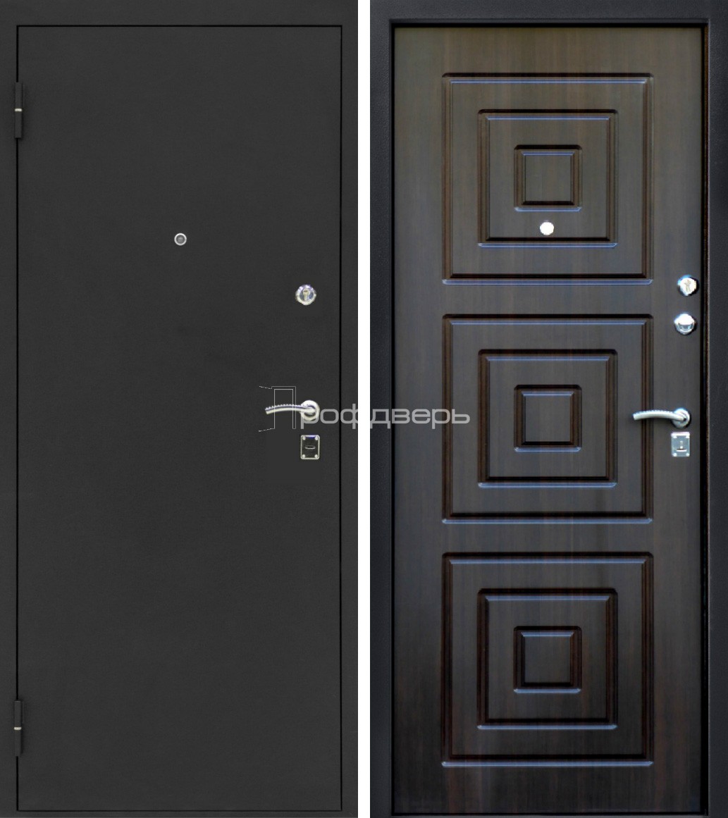 Фото стальных подъездных дверей